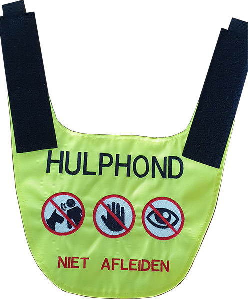 Hesje Simpel voorzijde voor hulphond of assistentiehond